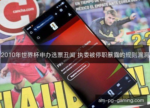 2010年世界杯申办选票丑闻 执委被停职暴露的规则漏洞 2010年世界杯申办选票丑闻 执委被停职暴露的规则漏洞